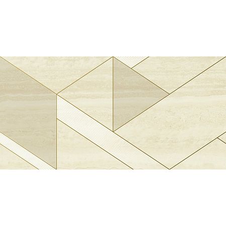 Керамогранитный декор Italon Charme Advance Alabastro Ins Golden Line Matt  40x80