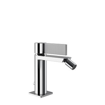 Gessi Inverso Diamantato Смеситель для биде с донным клапаном и соединительными шлангами, хром