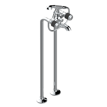 Смеситель THG Jaipur Black Onyx отдельностоящий с душем