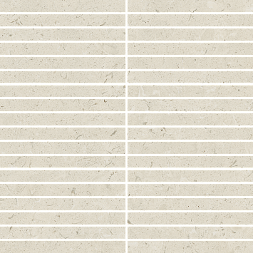 Italon Керамогранитная мозаика Aura Stone White Strip 30x30x0,9 Матовая