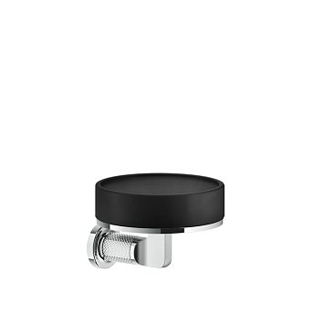 Gessi Inciso Мыльница настенная, черный/хром