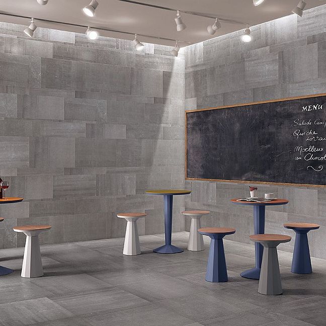 Керамогранит Keope Ceramiche Back Grey List 97 9,7X60