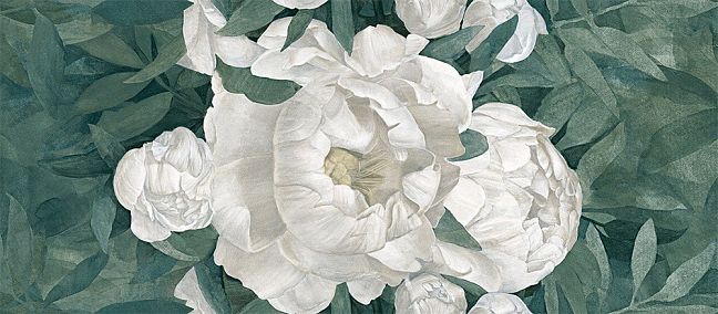 Керамогранит Ergon Pigmento Decori Peonia A Natural Rett 120X278cm, 6,5mm