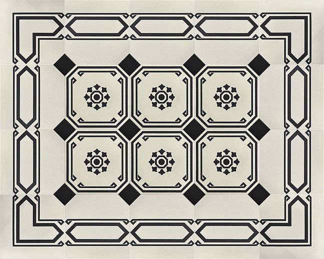Керамогранит Etruria Vintage Gatsby Край 20x20см