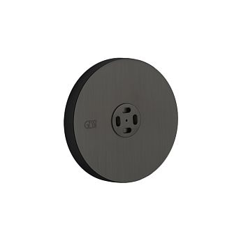 Gessi Body Jets Боковая форсунка с распылителем, Black Metal Brushed PVD