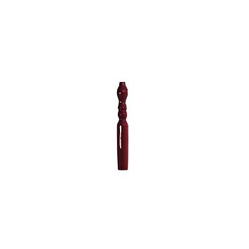 Керамическая плитка Tonalite Diamante Angolo Esterno Battiscopa Bordeaux 2X12 Lucida