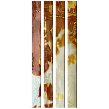 Стеклянный профиль Sicis You Glass  Mahogany 26,2 x 300 x 6 мм