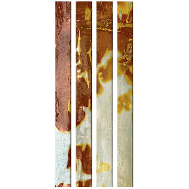 Стеклянный профиль Sicis You Glass  Mahogany 26,2 x 300 x 6 мм