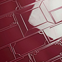 Керамическая плитка Etruria Design Art Deco Vectorframe E Burgundy 1° Scelta 12,5x25 купить в Москве: интернет-магазин StudioArdo