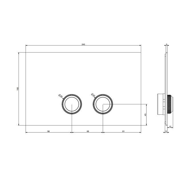 Gessi Сифон на 1 1/4, хром