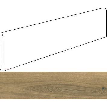 Italon Плинтус из керамогранита Avantgarde Oak 7,2x80 Battiscopa