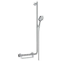 Душевой гарнитур Hansgrohe Raindance Select S 120 EcoSm/U'Comf, настенный, с ручным душем, цвет: хром купить в Москве: интернет-магазин StudioArdo