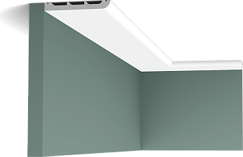 Потолочный карниз Orac Décor SX184F CASCADE гибкий полимер 200,0 x 1,3 x 11,0