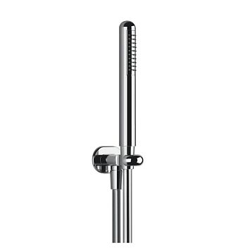 Gessi Goccia Душевой комплект: вывод воды на 1/2, держатель и ручной душ, хром