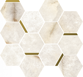 Italon Керамогранитная мозаика Stellaris Crystal Pure Chic 28,3x32,8x0,9 Матовая