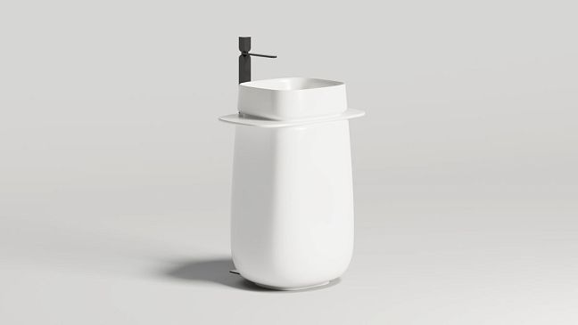Раковина  напольная Oriente Totem, матовая
