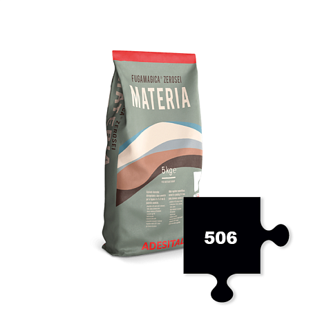 Adesital Затирка для швов 506-Fugamagiica Carbone 5 кг