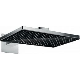 Верхний душ Hansgrohe Rainmaker Select 460 46х30см., настенный, цвет: хром/черный купить в Москве: интернет-магазин StudioArdo