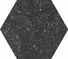 Equipe Керамогранит Coralstone Hexagon Black 29,2x25,4x0,83 купить в Москве: интернет-магазин StudioArdo