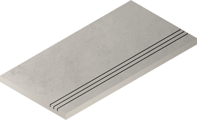 Italon Керамогранитный бортик Millennium X2 Bordo Silver 30x60 Grip