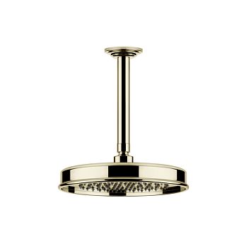 Gessi Venti20 Верхний душ 200 мм., с потолочным держателем 288 мм., Brass PVD