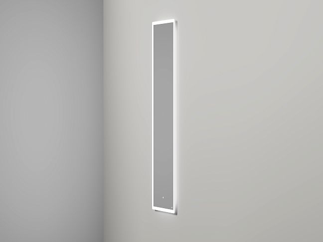 Зеркало для ванной Armonia овальное  с двойной LED подсветкой 450*900*25 mm