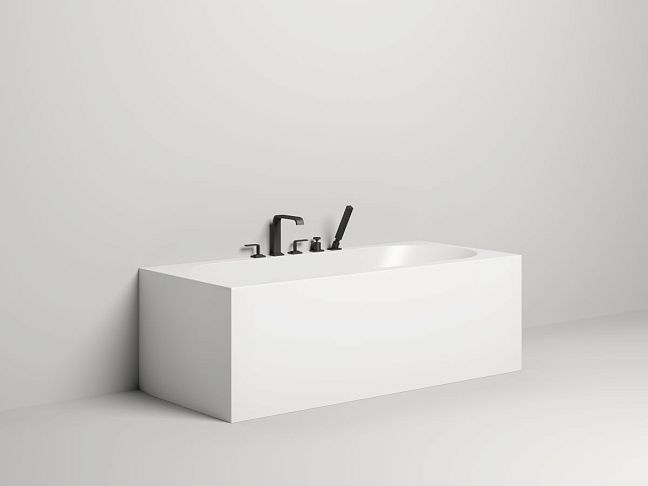 Ванна пристенная Fabia 180x80 покраска по RAL полностью