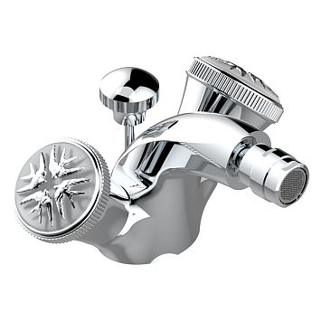 THG Hirondelles Platinum Stamped Смеситель для биде, 1 отв., цвет: хром