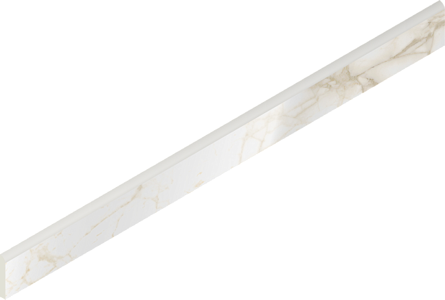 Italon Керамогранитный плинтус Eternum Battiscopa Carrara 7,2x80 Lux