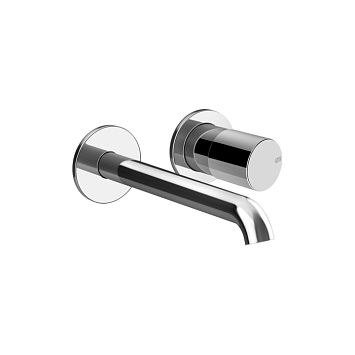 Gessi Habito Unito Смеситель для раковины настенный встраиваемый, однорычажный, хром