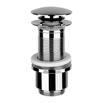 Gessi Автоматический донный клапан Stop Go для раковины без перелива, хром