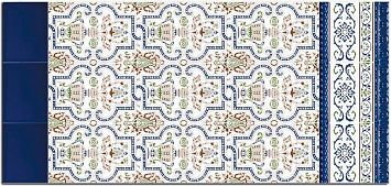 Керамическая плитка Ceramica Ribesalbes Zocalo Triana 20x30