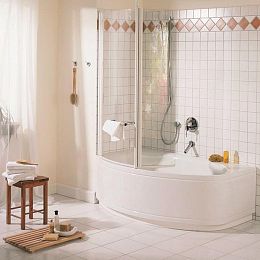 Bette Pool II Comfort Ванна левосторонняя 164х96х45, с самоочищающимся покрытием BetteGlasur ® Plus, белая купить в Москве: интернет-магазин StudioArdo