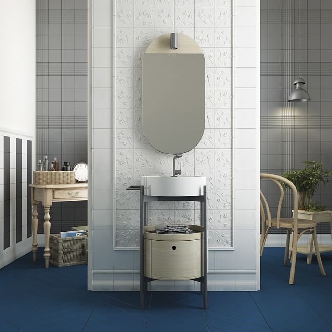 Бордюр LaDiva Сeramiche Eugenia Matita Monza Latte Lucido 2x15