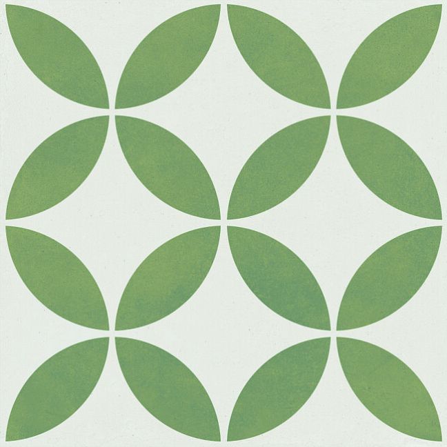 Harmony Керамогранит Mayari Green Petals 22,3x22,3x0,95 Матовый