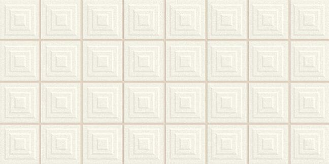 Harmony Керамическая плитка Pique Mosaic White 20x40x1,43 Матовый