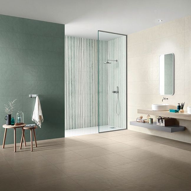 Керамическая плитка Love Ceramica Splash Freefall Green Matt 20x60
