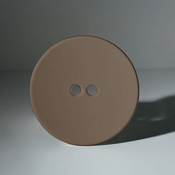 Декоративная пластина для слива раковины Kerasan Deco  DECO, цвет: Bruno matt