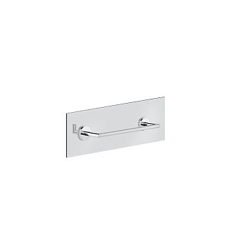 Gessi Tondo Полотенцедержатель для крепления на стекло. 30 см, хром