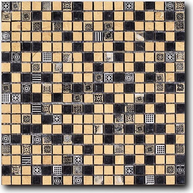 ART NATURA Мозаика из натурального камня 15x15 Equilibrio 008A Plus 300x300