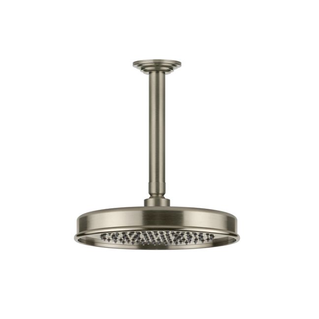 Gessi Venti20 Верхний душ 200 мм., с потолочным держателем 288 мм., Finox Brushed Nickel