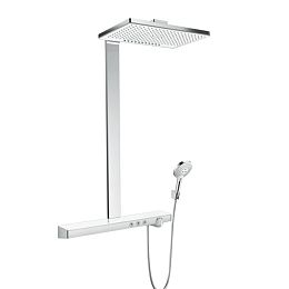 Верхний душ Hansgrohe Rainmaker Select 460 Showerpipe, Душевая стройка, с термостатическим смесителем, 46х30см., цвет: хром купить в Москве: интернет-магазин StudioArdo