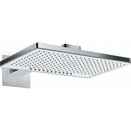 Верхний душ Hansgrohe Rainmaker Select 460 46х30см., настенный, цвет: хром/белый купить в Москве: интернет-магазин StudioArdo