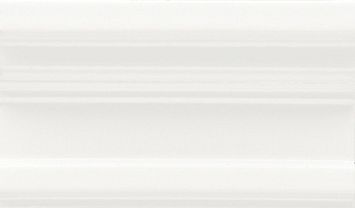 Бордюр Ceramiche Grazia Essenze Capitello Bianco Craquele 7,5x13