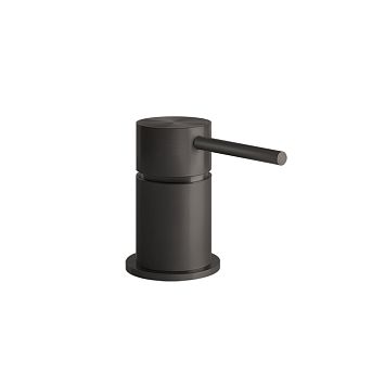Gessi 316 Смеситель настольного монтажа для удаленного управления, brushed black metal pvd
