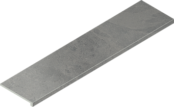 Italon Керамогранитная ступень Materia Scalino Ang. DX Carbonio 33x120 Cer