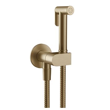 Gessi Origini Гигиенический душ, шланг 1250 мм, Warm Bronze Br. PVD
