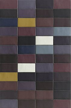 Mutina Керамогранит Lane Poly Aubergine 7,9x16