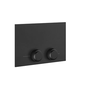 Gessi Venti20 Клавиша смыва для унитаза двойная, для инсталляций TECE, черный матовый