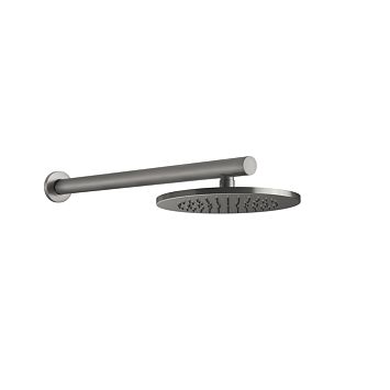 Gessi 316 Душевая головка шарнирная для настенного крепления на 1/2, 219мм, Steel Brushed